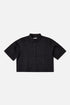 Black Schiffli Shirt